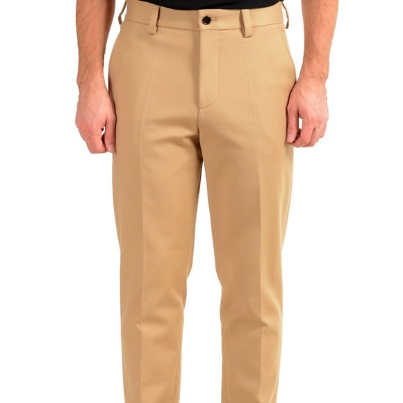 Hugo Boss Men's "Parin3" Beige Fashion Fit Casual Pants US 32R IT 48